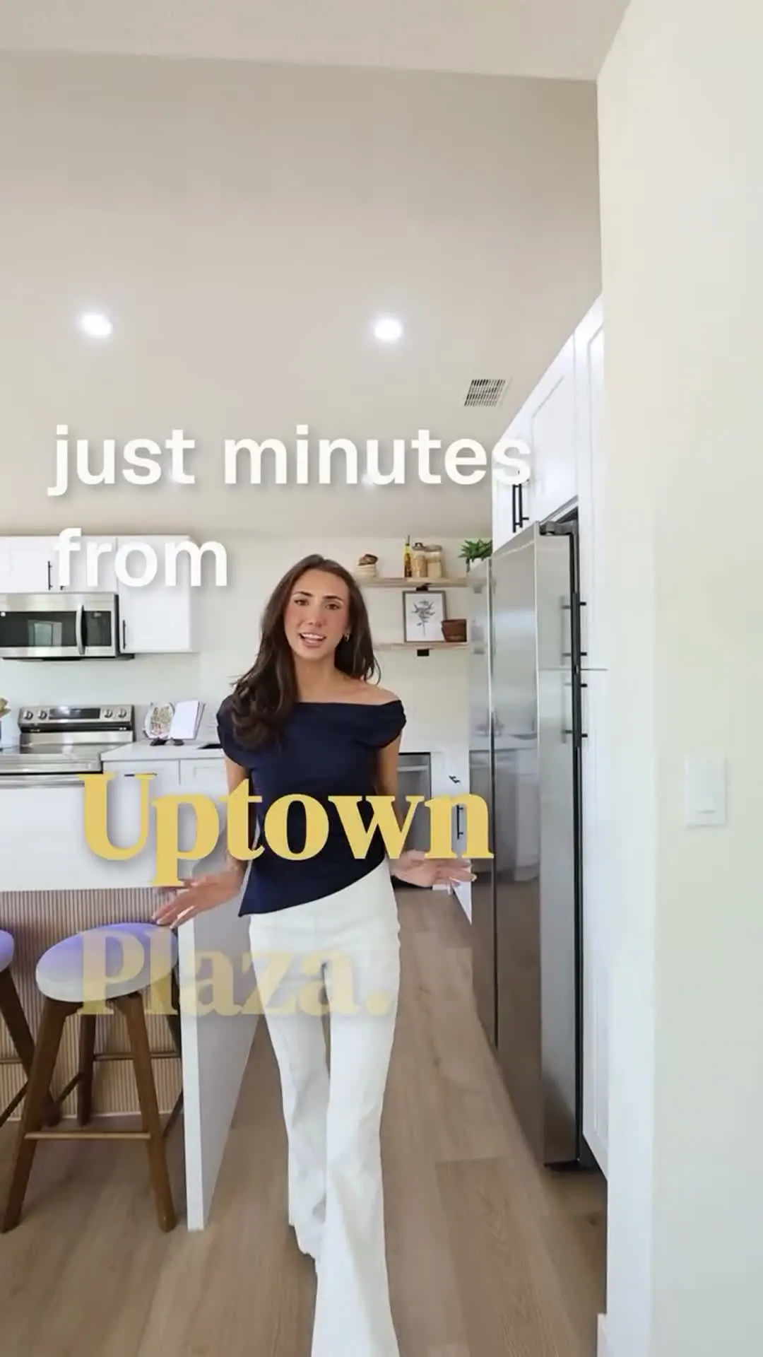 A remodeled Phoenix home behind its olive tree, from the firm’s own walkthrough footage.